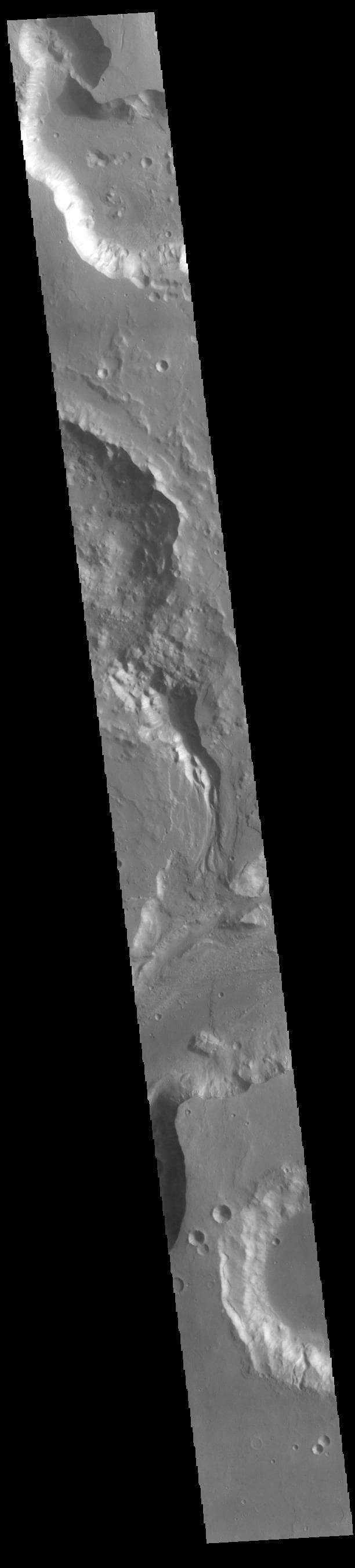 NASA image: Shalbatana Vallis