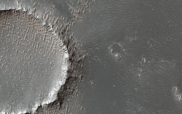 NASA image: Sculpted Surfaces on the Slopes of Arsia Mons