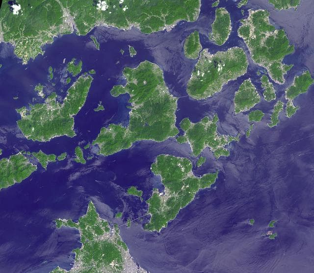 NASA image: Geiyo Archipelago, Japan