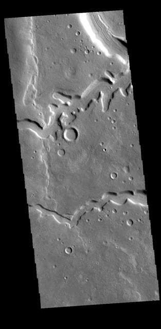 NASA image: Clanis Valles