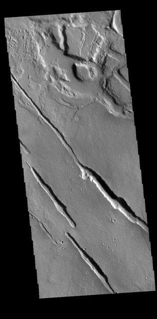 NASA image: Galaxias Fossae