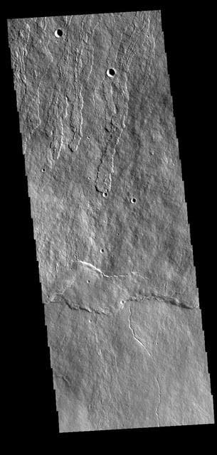 NASA image: Ascraeus Mons Flank