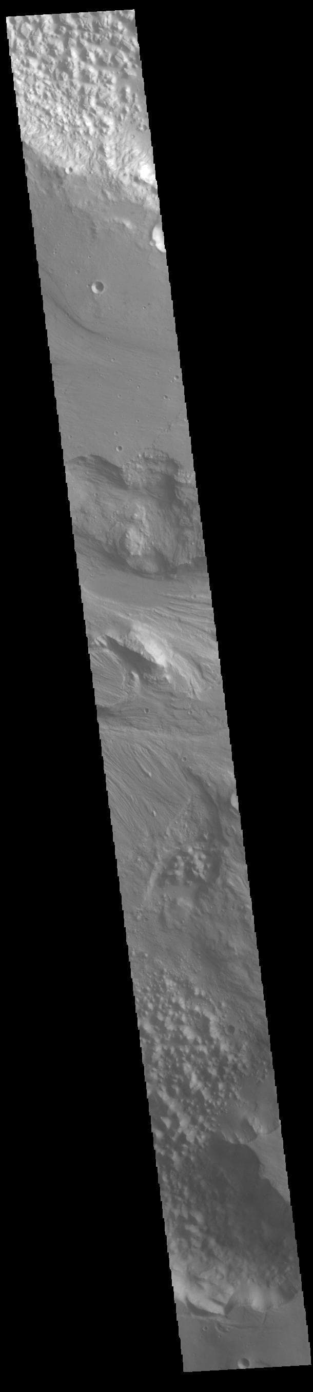 NASA image: Hydaspis Chaos