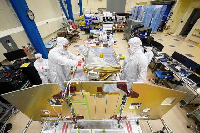 NASA image: Engineers Work on Lunar Trailblazer's HVM³ Imaging Spectrometer