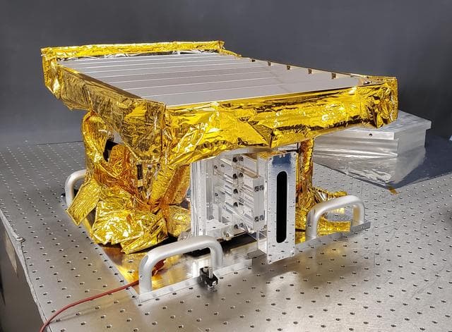 NASA image: Lunar Trailblazer's HVM³ Imaging Spectrometer Before Spacecraft Integration