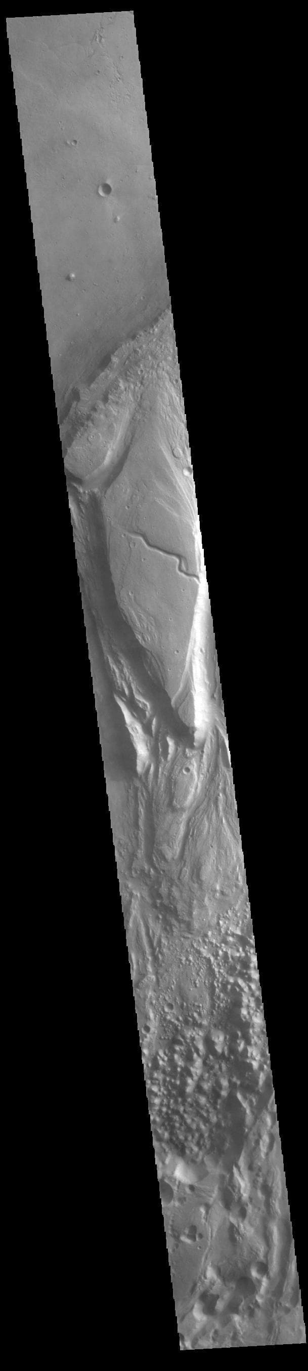 NASA image: Tiu Valles