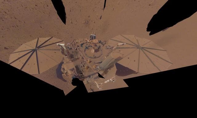NASA image: InSight's Final Selfie