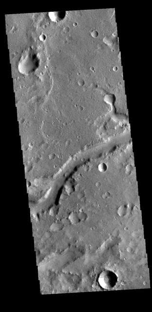 NASA image: Hypanis Valles
