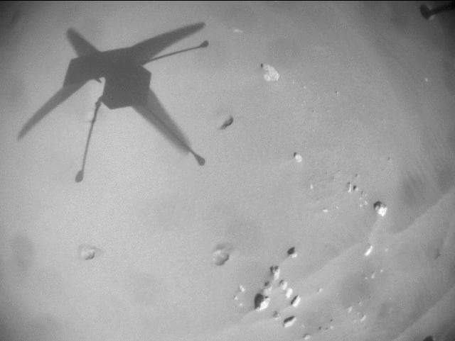 NASA image: Ingenuity Mars Helicopter's Record-Breaking Flight