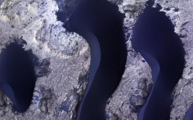 NASA image: Dunes in Meridiani Planum