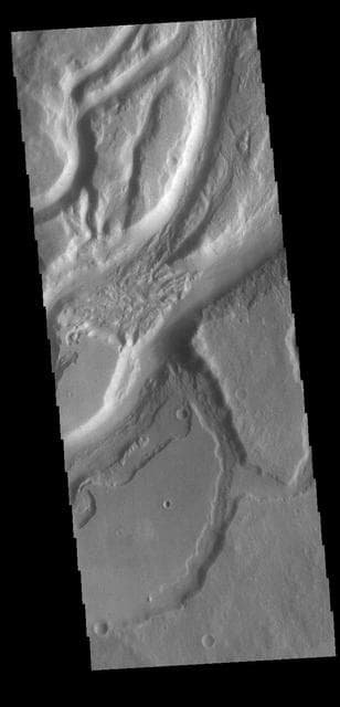 NASA image: Mangala Valles