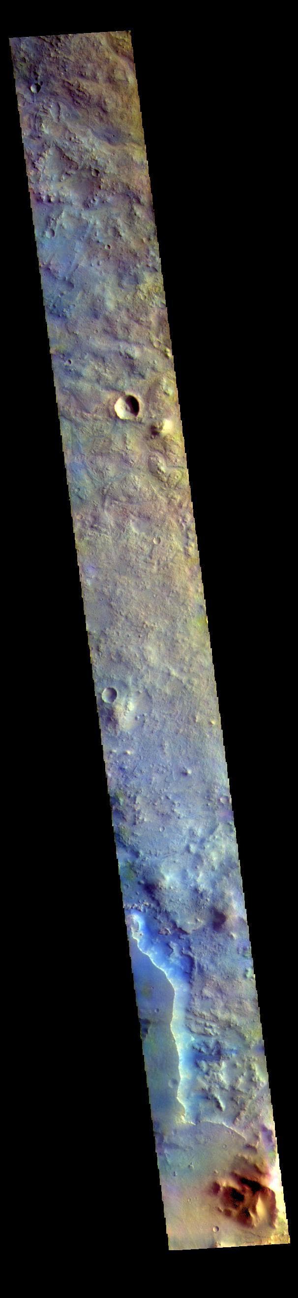 NASA image: Terra Sabaea - False Color