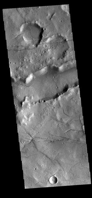 NASA image: Sirenum Fossae