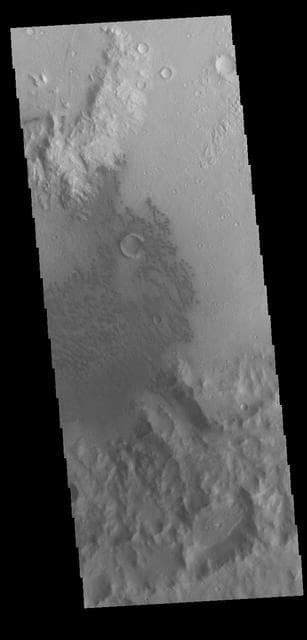 NASA image: Terra Cimmeria Crater