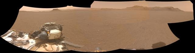 NASA image: Perseverance's Panorama of Potential Mars Sample Return Landing Site