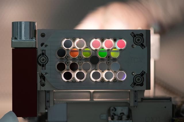 NASA image: Roman Coronagraph Instrument Color Filter Assembly