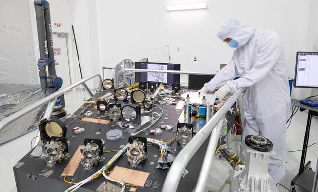 NASA image: Roman Coronagraph Optical Bench Assembly