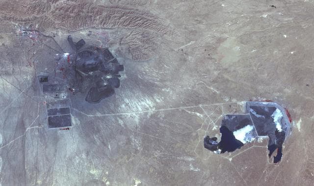 NASA image: Muruntau Mine, Uzbekistan