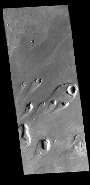 NASA image: Athabasca Valles