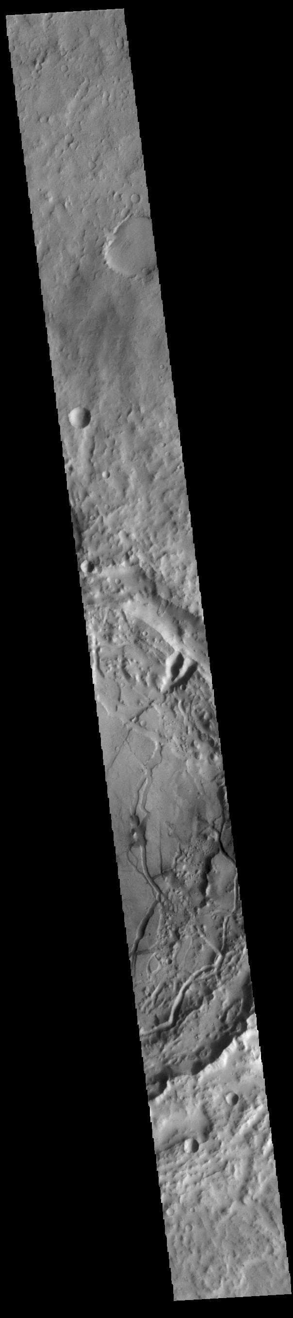 NASA image: Terra Cimmeria Crater