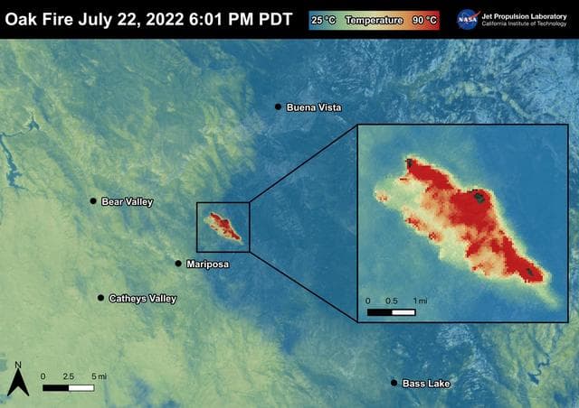 NASA image: The Oak Fire