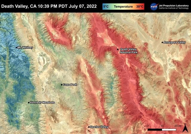 NASA image: Death Valley, CA