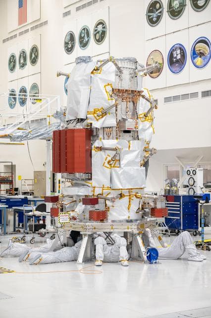 NASA image: NASA's Europa Clipper: Reaction Wheel Installation