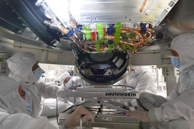 NASA image: NASA's Europa Clipper Reaction Wheel in Process