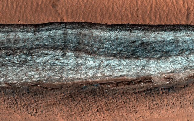 NASA image: Cliffs of Ice