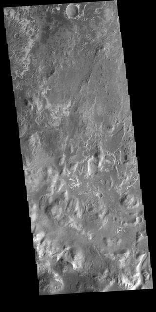 NASA image: Eberswalde Crater Delta
