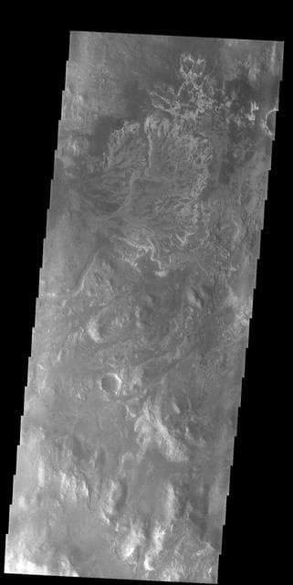 NASA image: Eberswalde Crater Delta