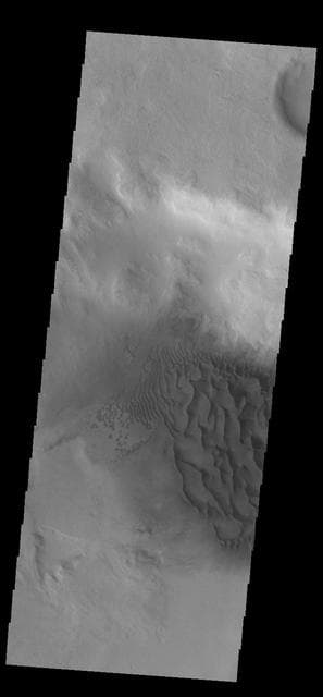 NASA image: Crater Dunes