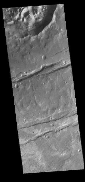 NASA image: Sirenum Fossae