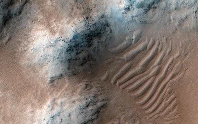 NASA image: Slipping and Sliding in Echus Chaos