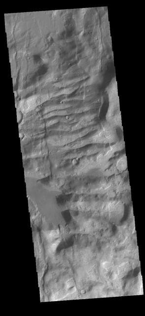 NASA image: Claritas Fossae