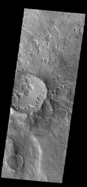 NASA image: Peneus Patera