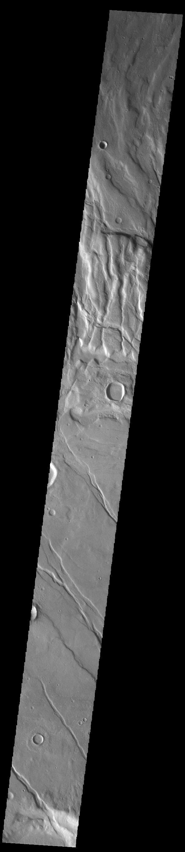 NASA image: Claritas Fossae