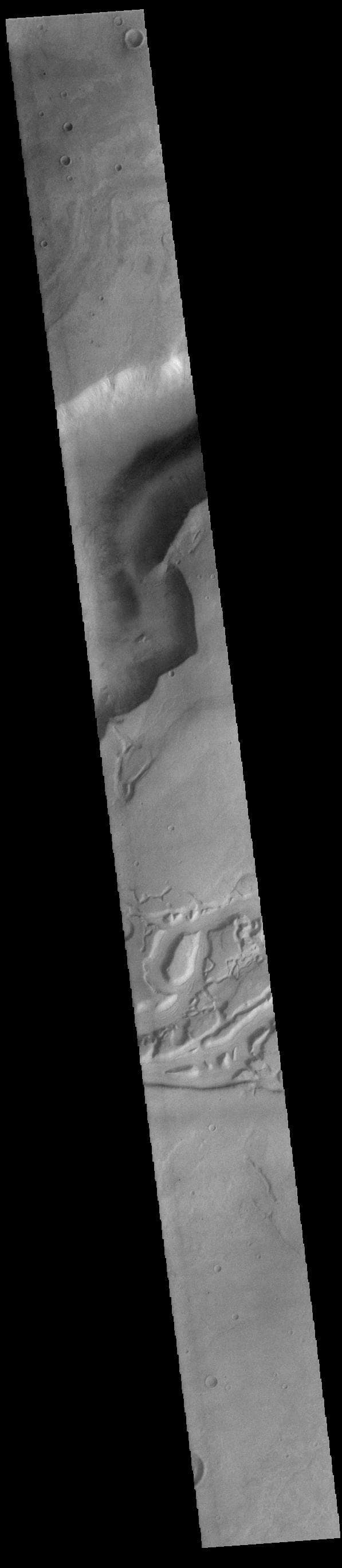 NASA image: Dao and Niger Valles