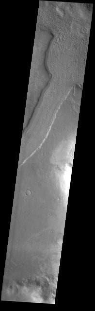 NASA image: Reull Vallis