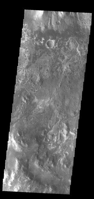 NASA image: Eberswalde Crater