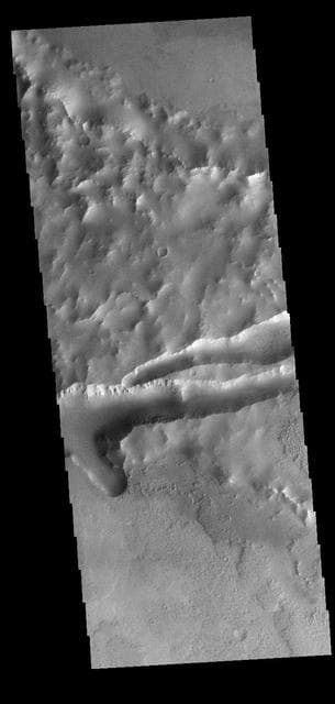 NASA image: Mangala Fossae