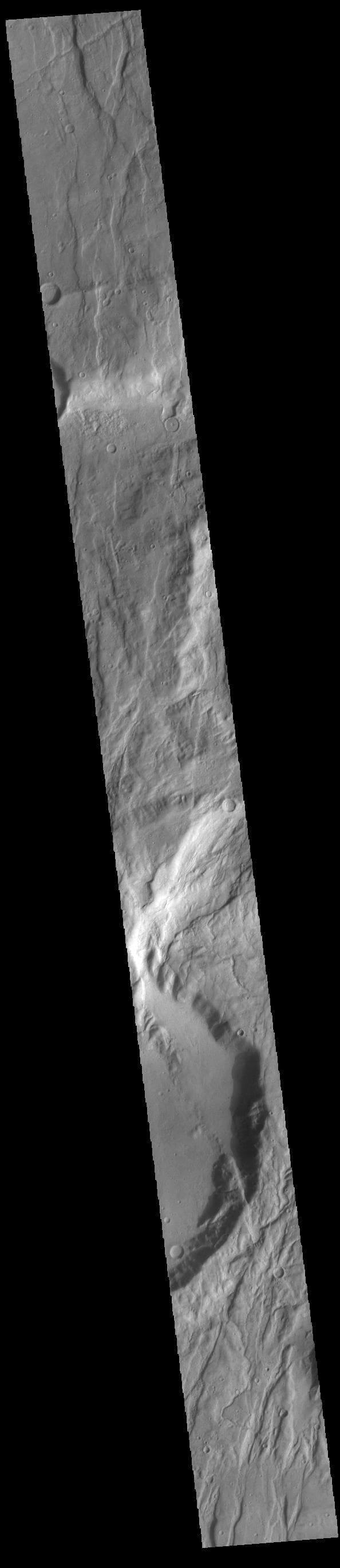NASA image: Claritas Fossae