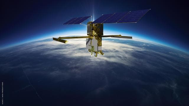 NASA image: SWOT Orbiting Earth (Illustration)