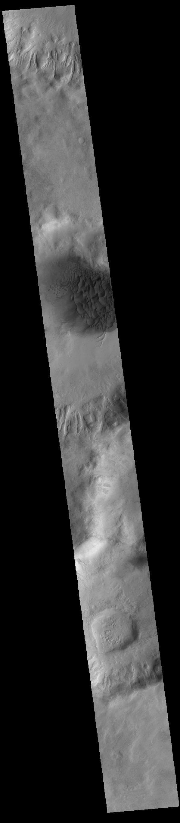 NASA image: Crater Dunes
