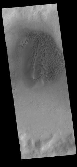 NASA image: Crater Dunes