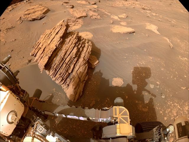 NASA image: Perseverance's Navcam Views Bettys Rock