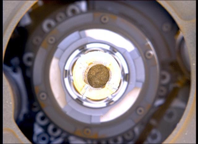 NASA image: Perseverance's Rock Core From 'Berea' Outcrop