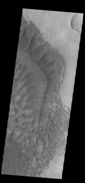 NASA image: Russell Crater Dunes
