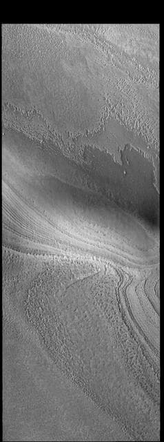 NASA image: South Polar Layers