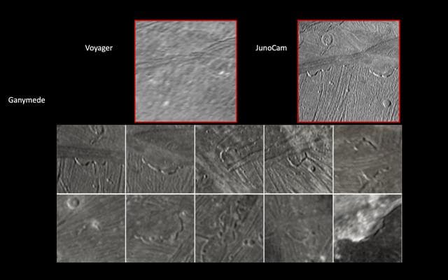 NASA image: Juno Zooms in on Jupiter's Moon Ganymede